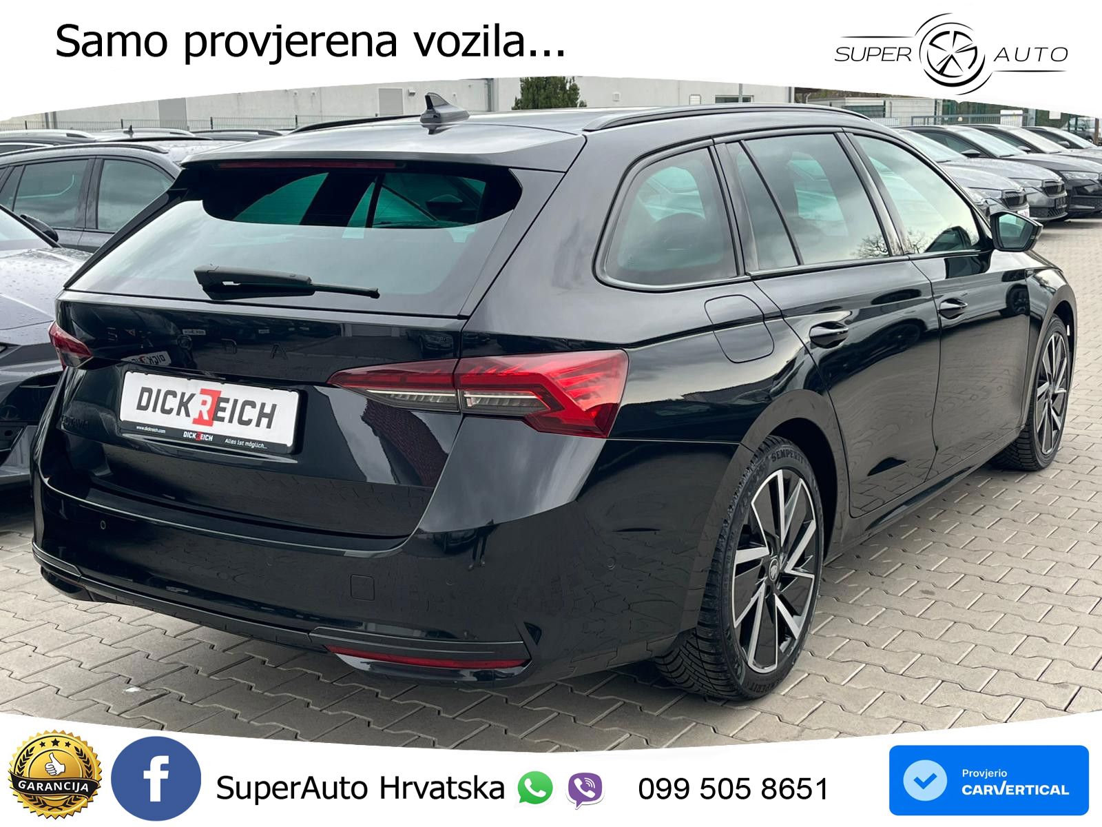Škoda Octavia Combi 2.0 TDI (150 KS) DSG SportLine LED+GR SJED+ACC