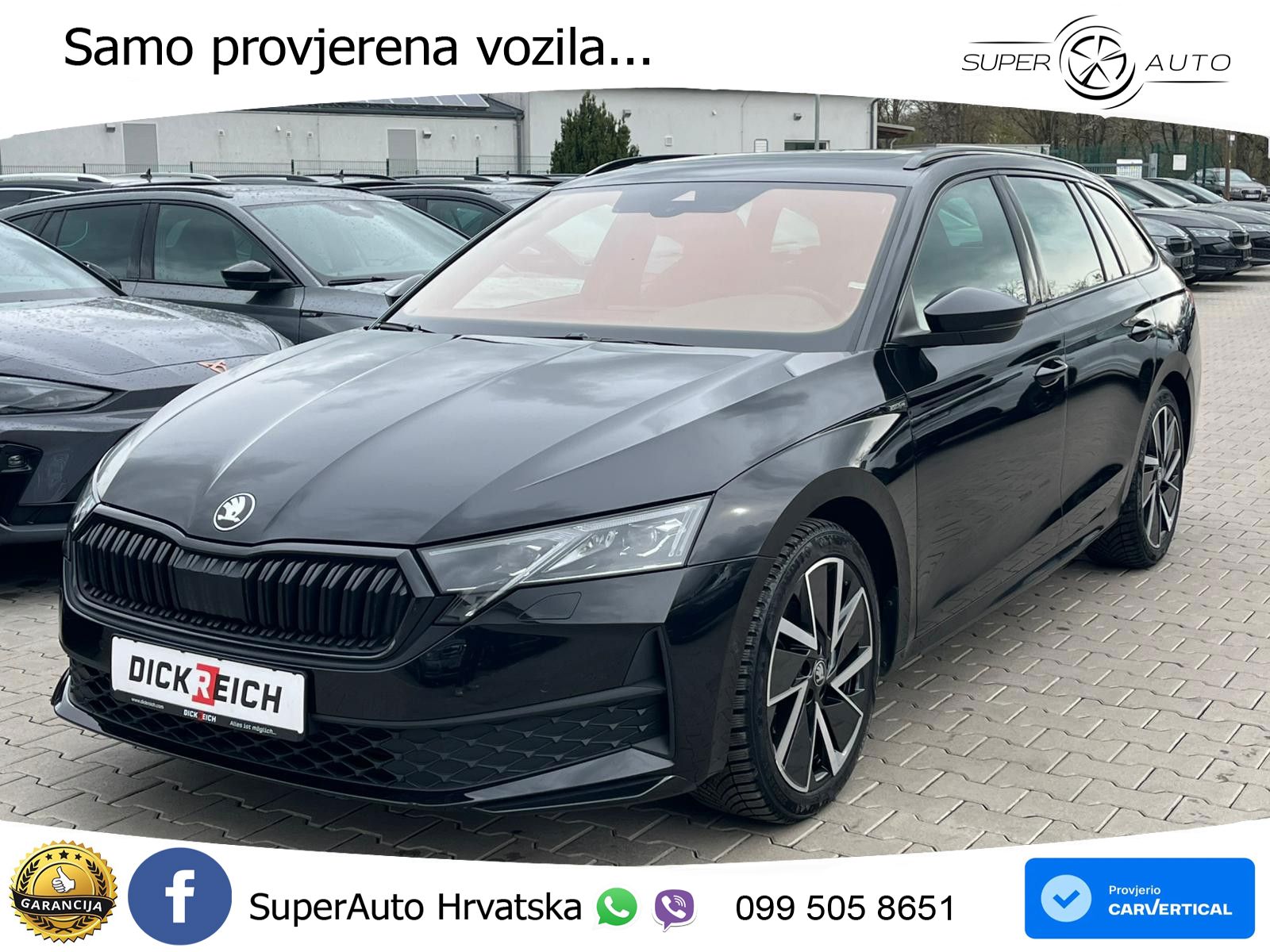 Škoda Octavia Combi 2.0 TDI (150 KS) DSG SportLine LED+GR SJED+ACC