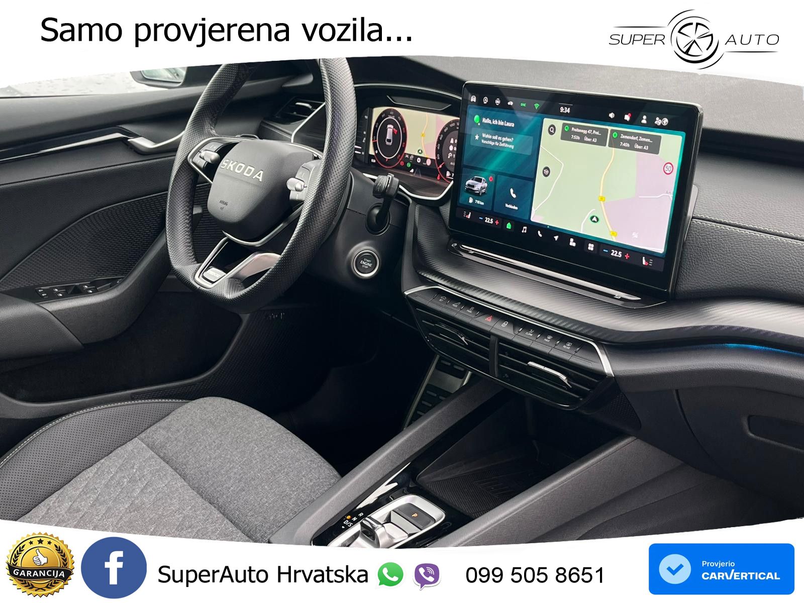 Škoda Octavia Combi 2.0 TDI (150 KS) DSG SportLine LED+GR SJED+ACC