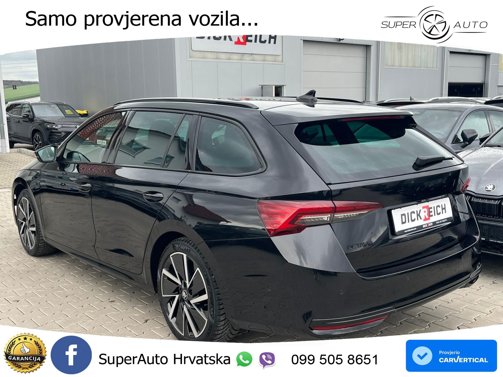 Škoda Octavia Combi 2.0 TDI (150 KS) DSG SportLine LED+GR SJED+ACC