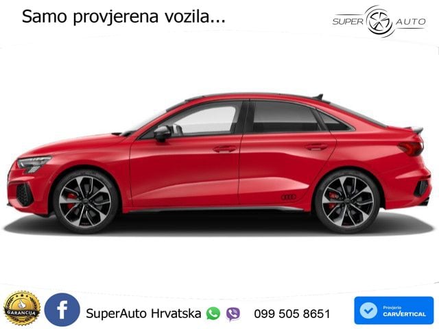 Audi S3 Limuzina 2.0 TFSI (310 KS) quattro S tronic MATRIX+GR SJED+KAM