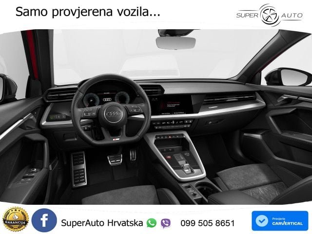 Audi S3 Limuzina 2.0 TFSI (310 KS) quattro S tronic MATRIX+GR SJED+KAM