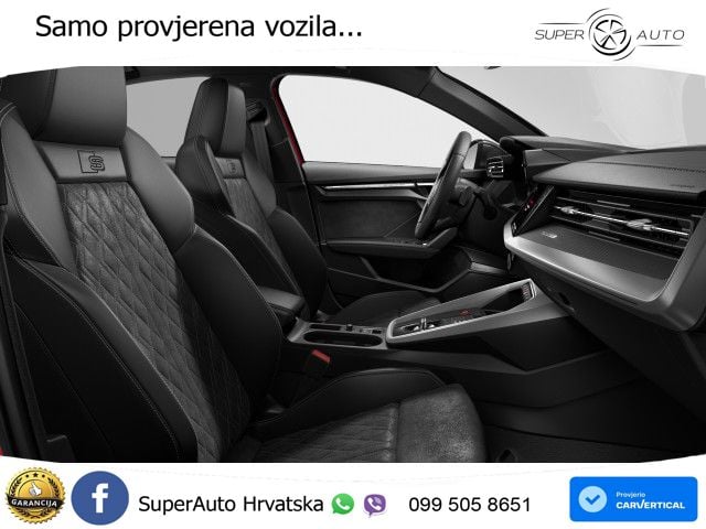 Audi S3 Limuzina 2.0 TFSI (310 KS) quattro S tronic MATRIX+GR SJED+KAM