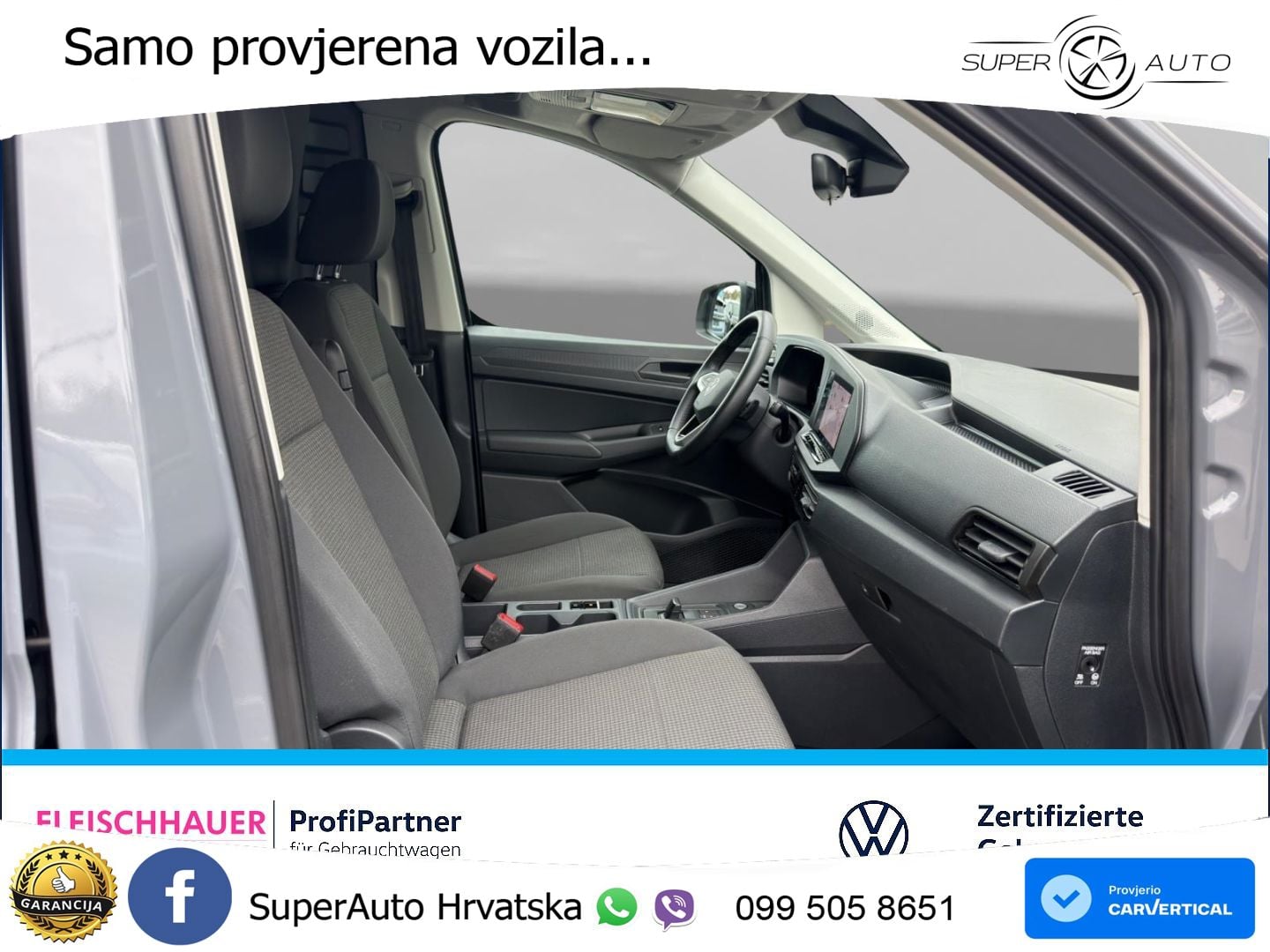 Volkswagen Caddy Cargo 2.0 TDI AHK+NAVI+ACC+DAB+SHZ+KAMERA 122 KS