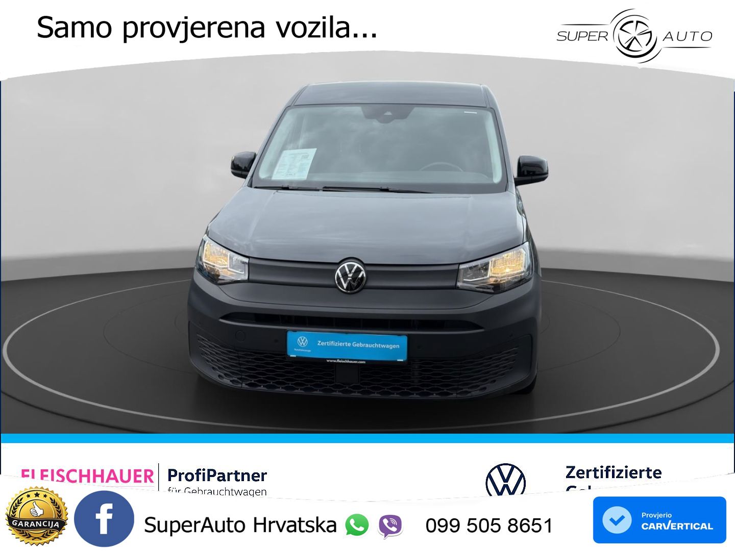 Volkswagen Caddy Cargo 2.0 TDI AHK+NAVI+ACC+DAB+SHZ+KAMERA 122 KS