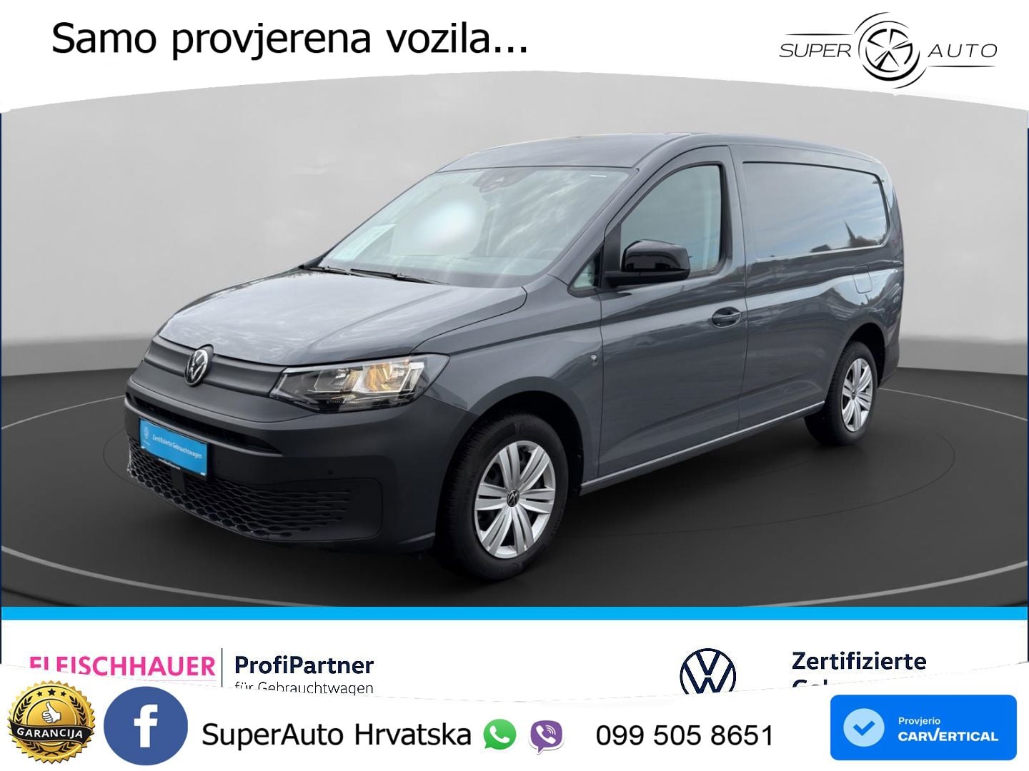 Volkswagen Caddy Cargo 2.0 TDI AHK+NAVI+ACC+DAB+SHZ+KAMERA 122 KS