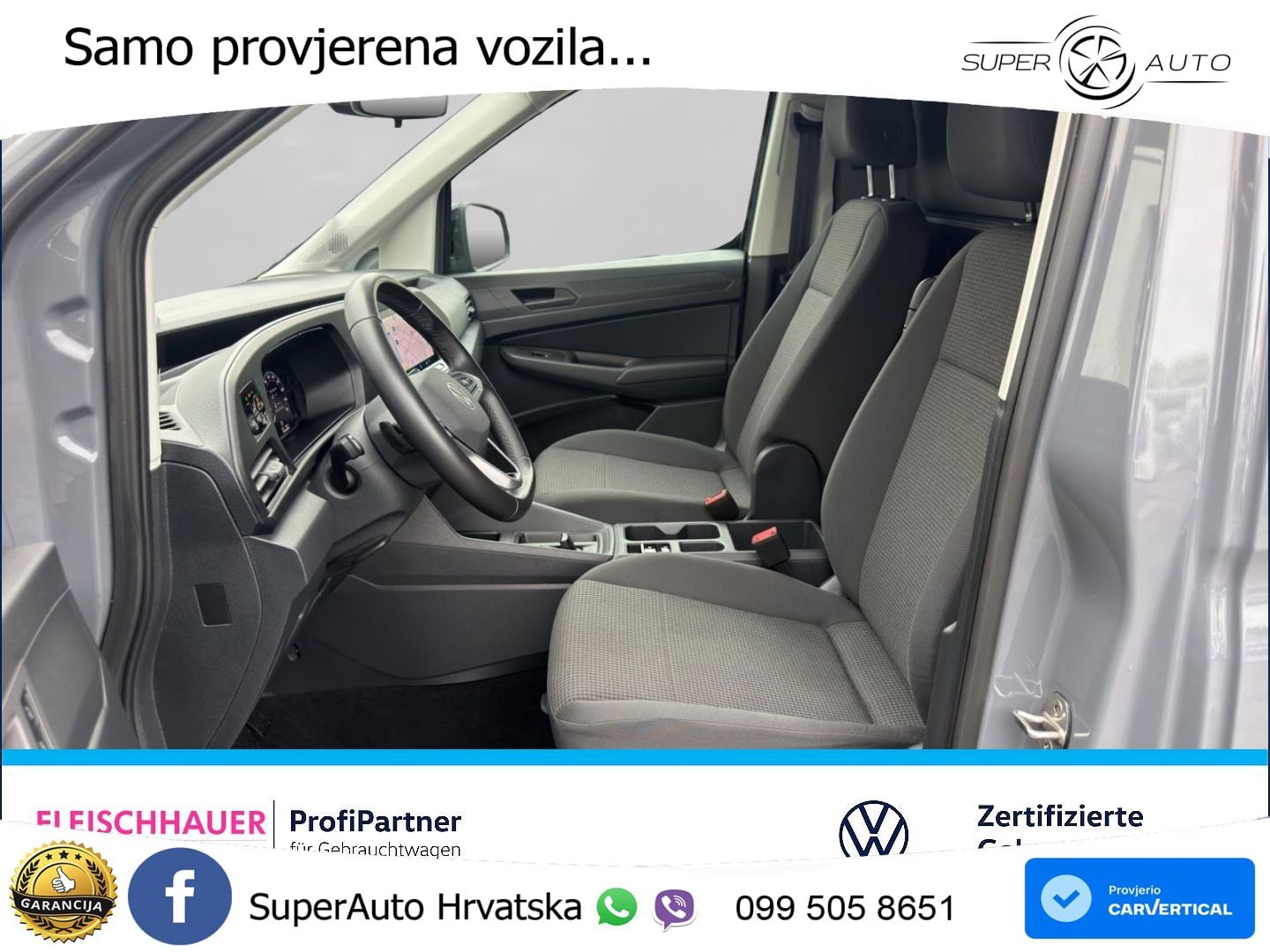 Volkswagen Caddy Cargo 2.0 TDI AHK+NAVI+ACC+DAB+SHZ+KAMERA 122 KS