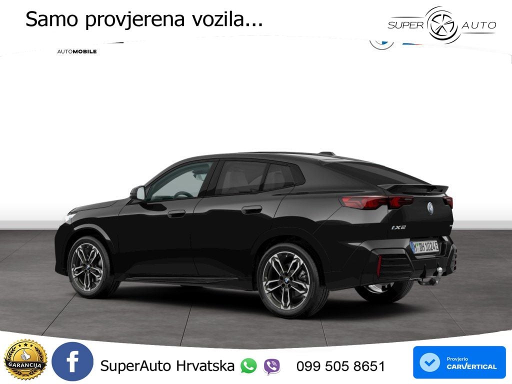 BMW iX2 66.5 kWh (313 KS) xDrive30 M Sport LED+GR SJED+ACC
