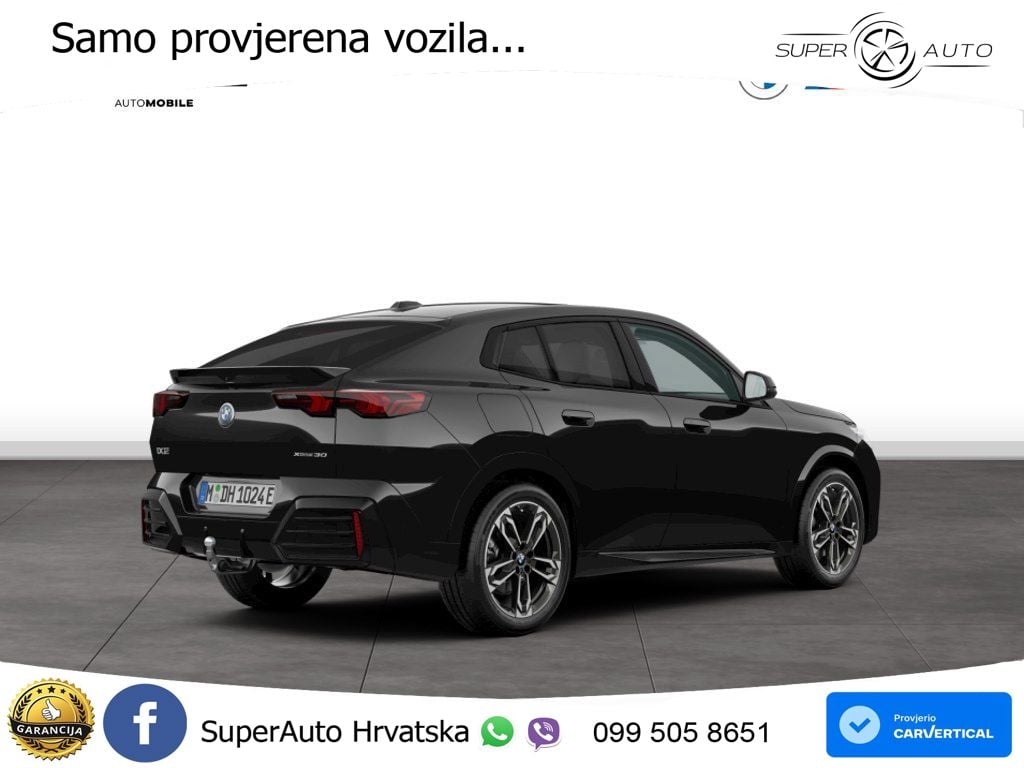 BMW iX2 66.5 kWh (313 KS) xDrive30 M Sport LED+GR SJED+ACC