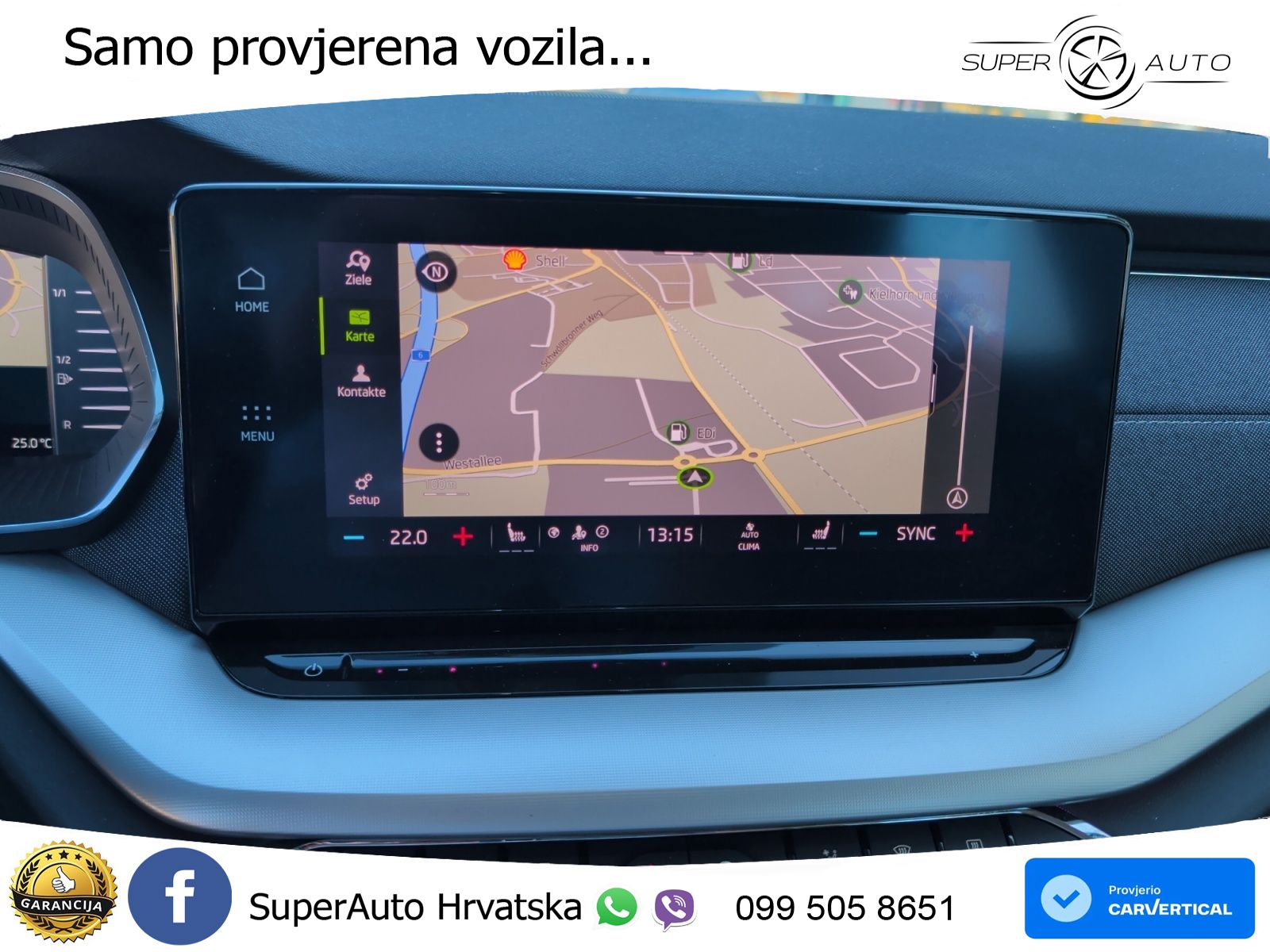 Škoda Octavia Combi 2.0 TDI (150 KS) DSG LED+GR SJED+ACC