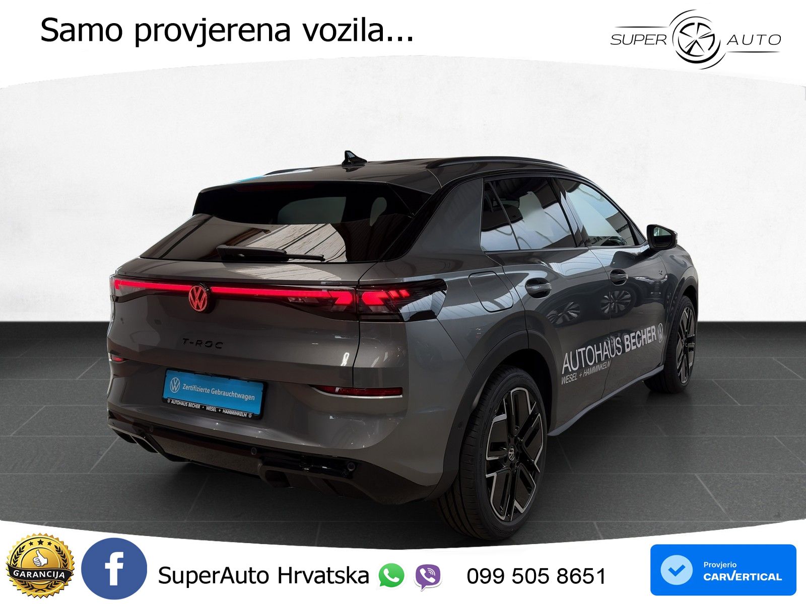 Volkswagen T-Roc 1.5 eTSI (150 KS)  DSG LED+GR SJED+ACC