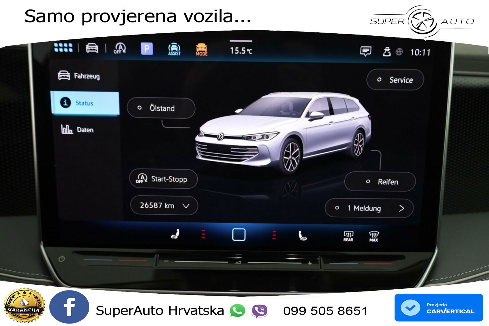 Volkswagen Passat Variant 1.5 eTSI (150 KS) DSG Business LED+GR SJED+ACC
