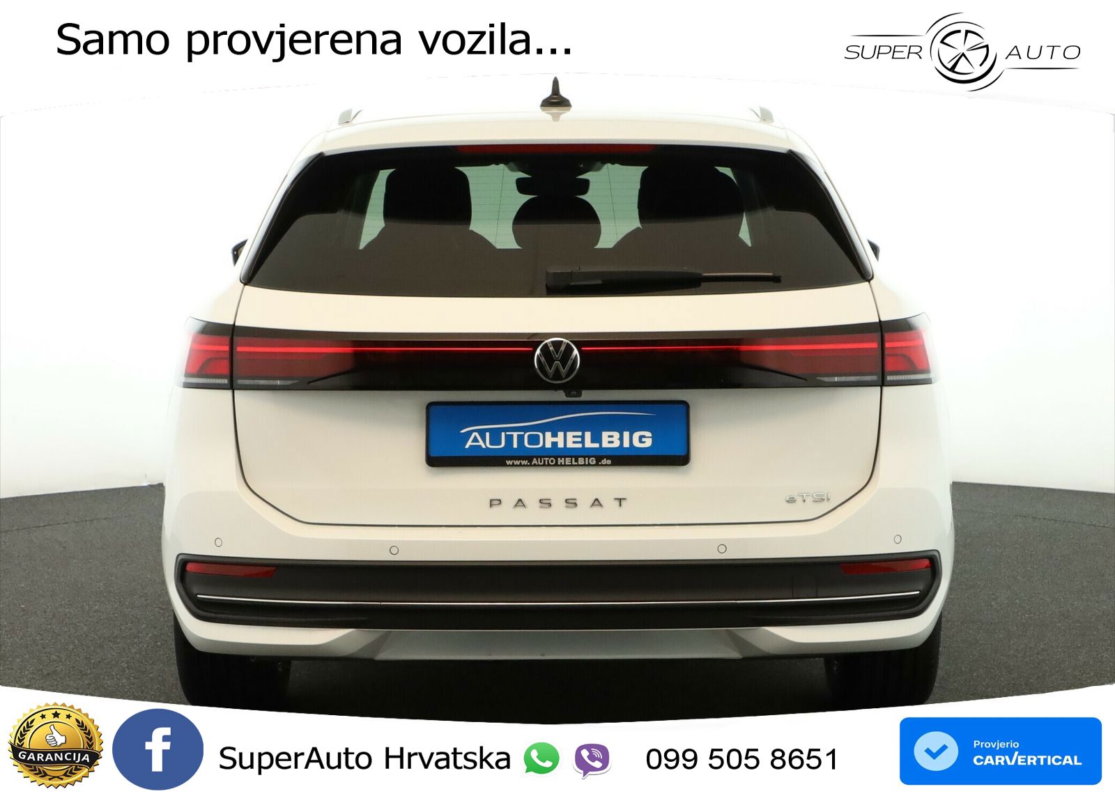 Volkswagen Passat Variant 1.5 eTSI (150 KS) DSG Business LED+GR SJED+ACC