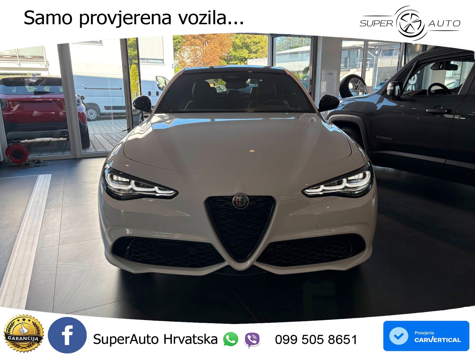 Alfa Romeo Giulia 2.0 Turbo (280 KS) Q4 Automatic LED+GR SJED+ACC