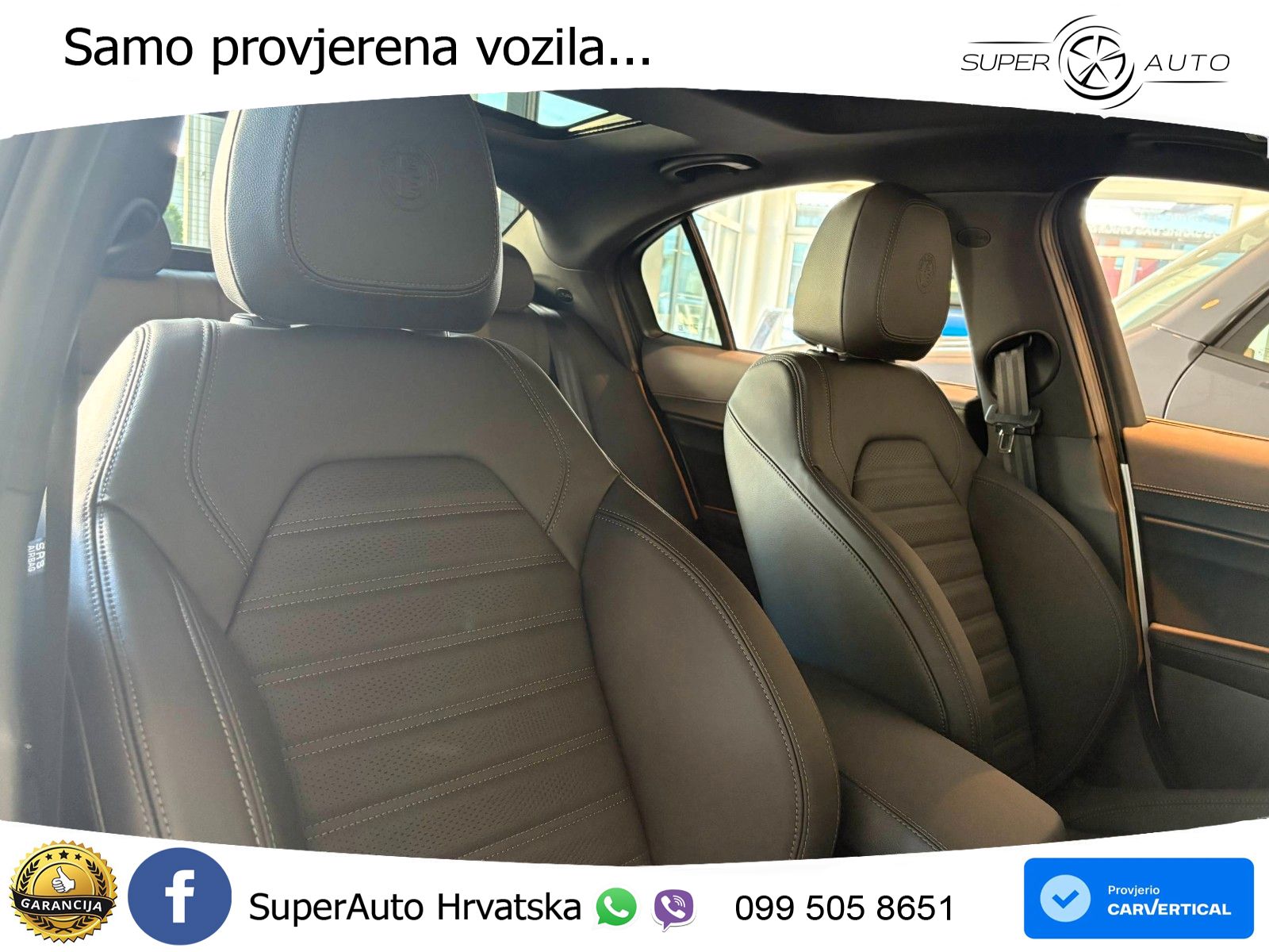 Alfa Romeo Giulia 2.0 Turbo (280 KS) Q4 Automatic LED+GR SJED+ACC