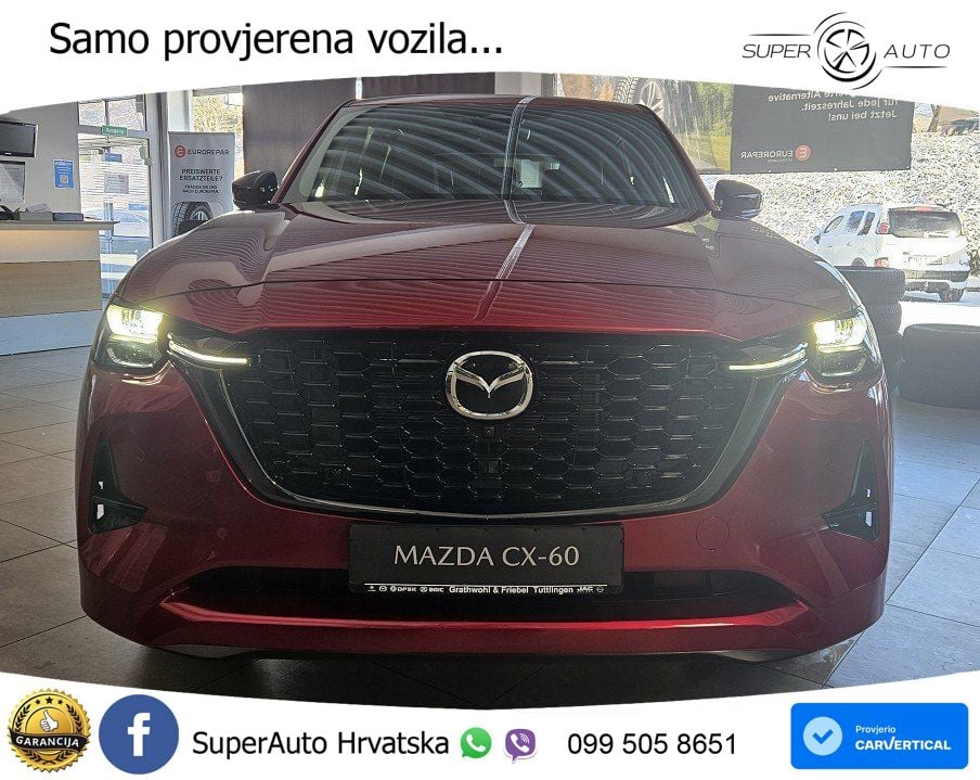 Mazda CX-60 3.3 e-Skyactiv D (254 KS) AWD Automatic MATRIX+GR SJED+KAM