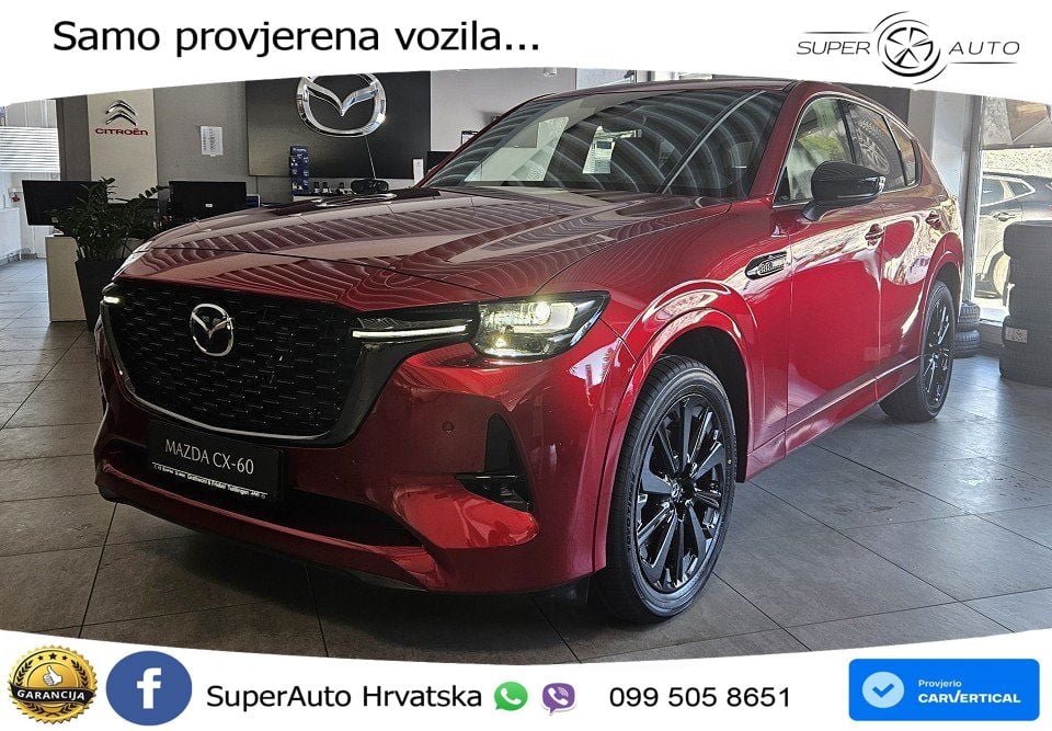 Mazda CX-60 3.3 e-Skyactiv D (254 KS) AWD Automatic MATRIX+GR SJED+KAM