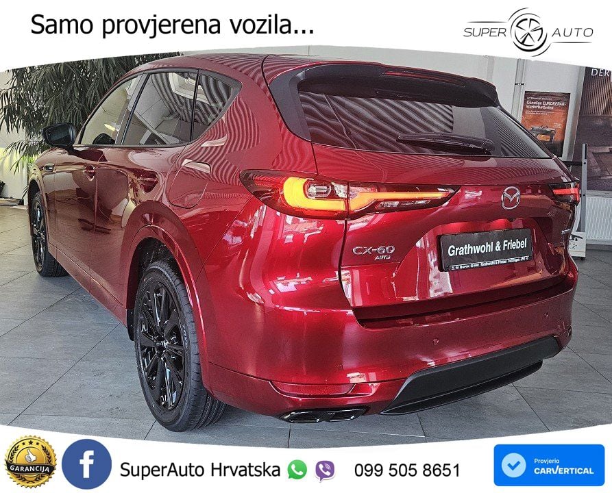 Mazda CX-60 3.3 e-Skyactiv D (254 KS) AWD Automatic MATRIX+GR SJED+KAM