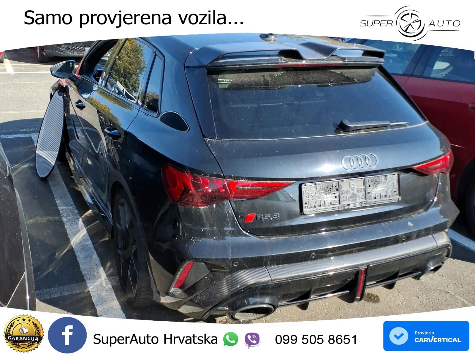 Audi RS3 Sedan 2.5 TFSI (400 KS) quattro S tronic MATRIX+GR SJED+KAM
