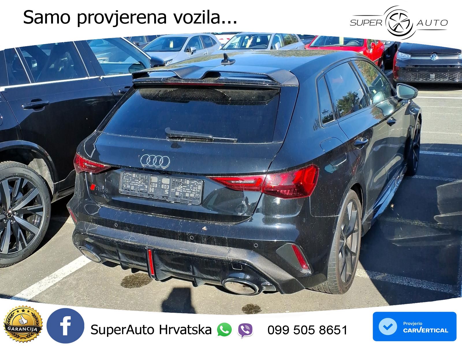 Audi RS3 Sedan 2.5 TFSI (400 KS) quattro S tronic MATRIX+GR SJED+KAM