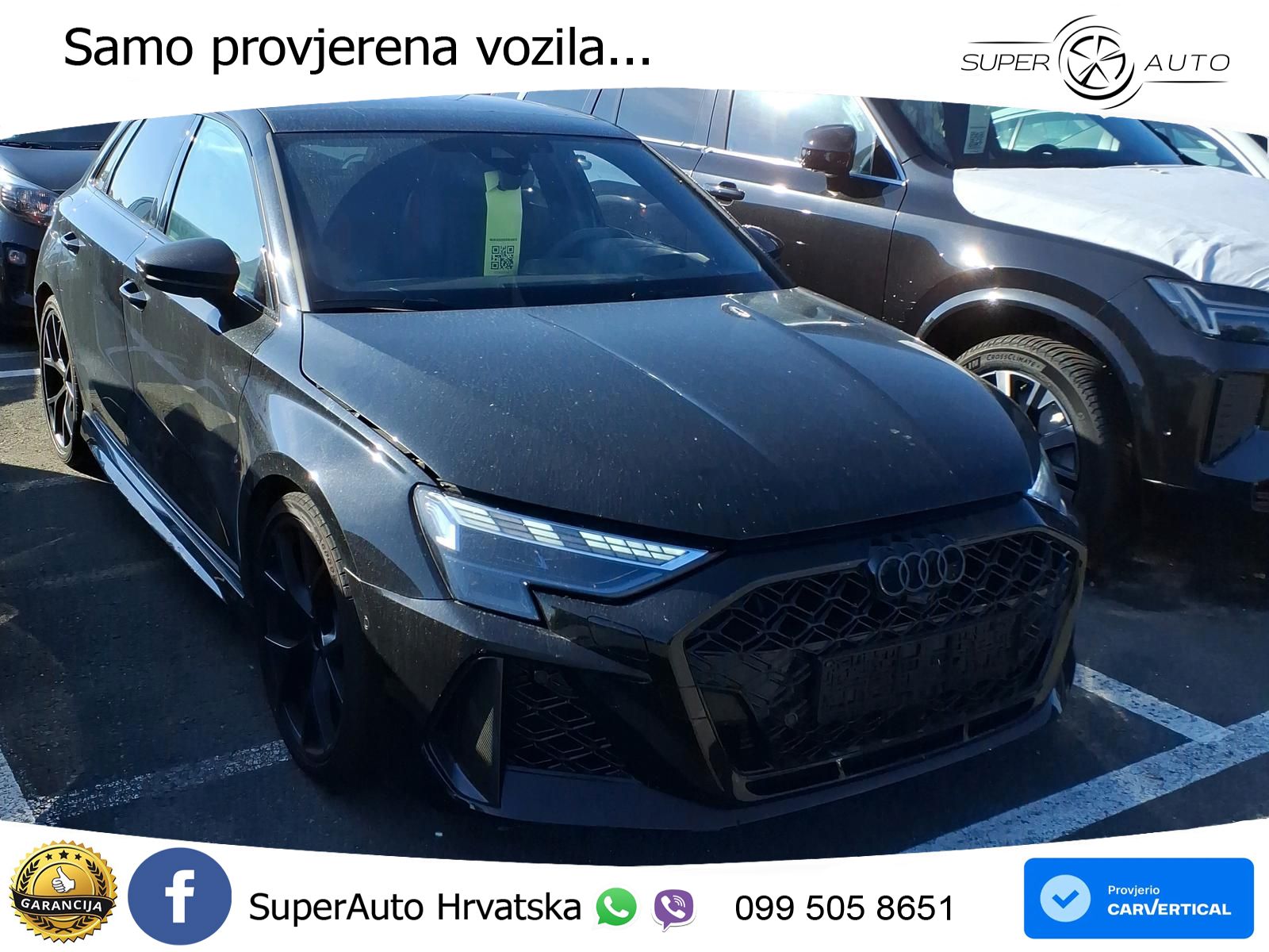 Audi RS3 Sedan 2.5 TFSI (400 KS) quattro S tronic MATRIX+GR SJED+KAM