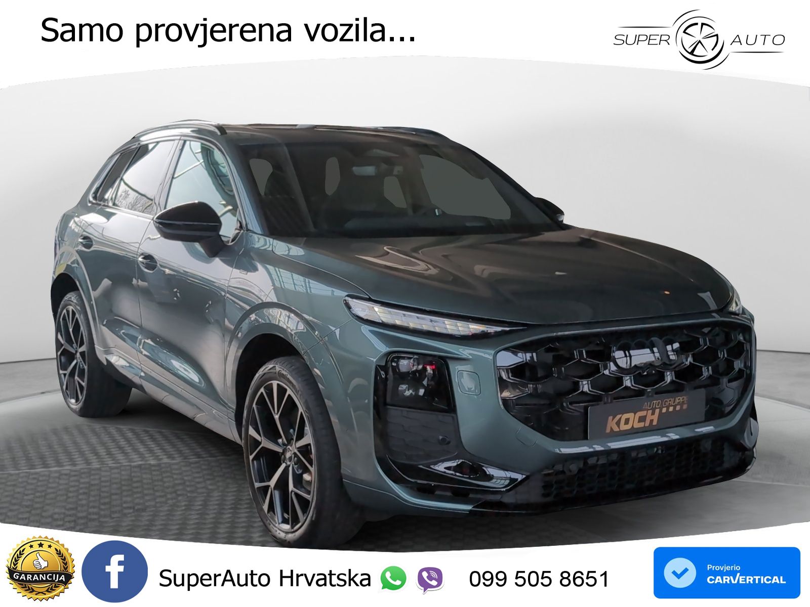 Audi Q3 1.5 TFSIe (272 KS) S tronic S line MATRIX+GR SJED+KAM