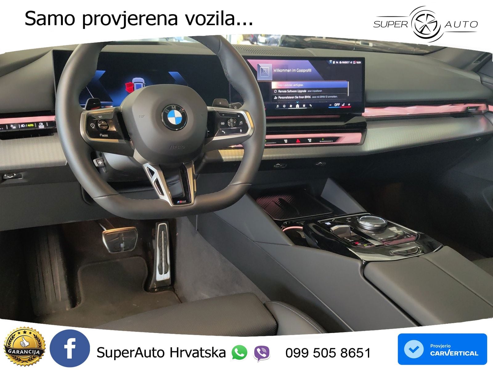 BMW 520d Touring (197 KS) xDrive Steptronic M Sport LED+GR SJED+ACC