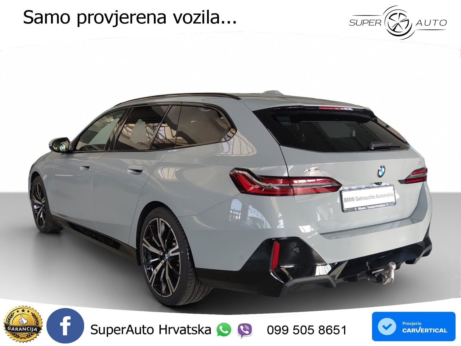 BMW 520d Touring (197 KS) xDrive Steptronic M Sport LED+GR SJED+ACC