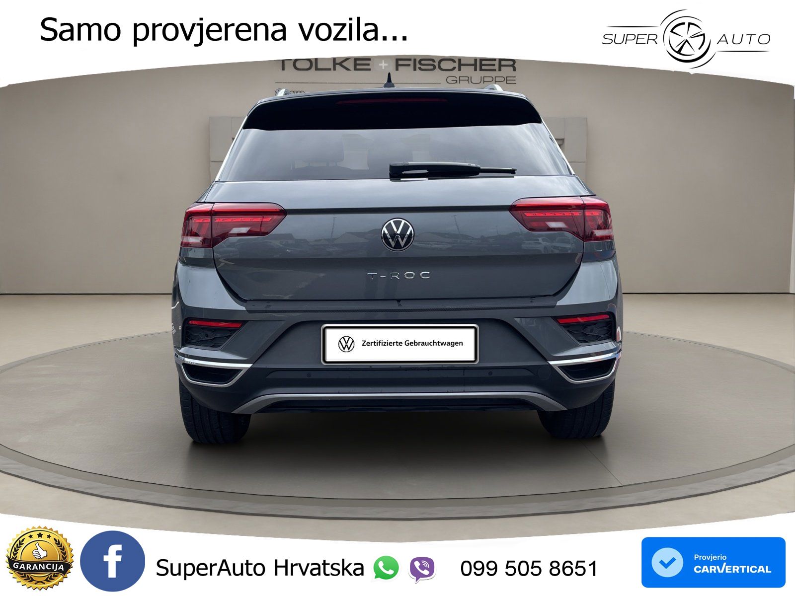Volkswagen T-Roc I 1.5 TSI (150 KS) DSG LED+GR SJED+ACC