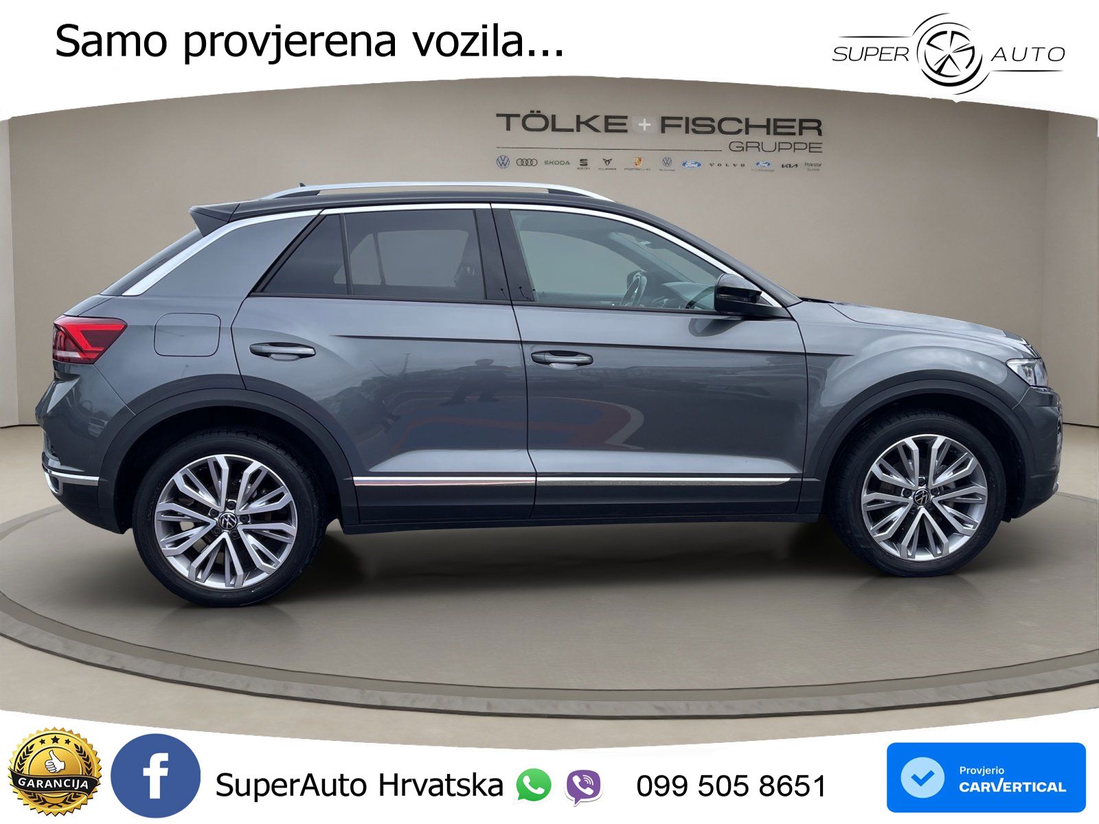 Volkswagen T-Roc I 1.5 TSI (150 KS) DSG LED+GR SJED+ACC