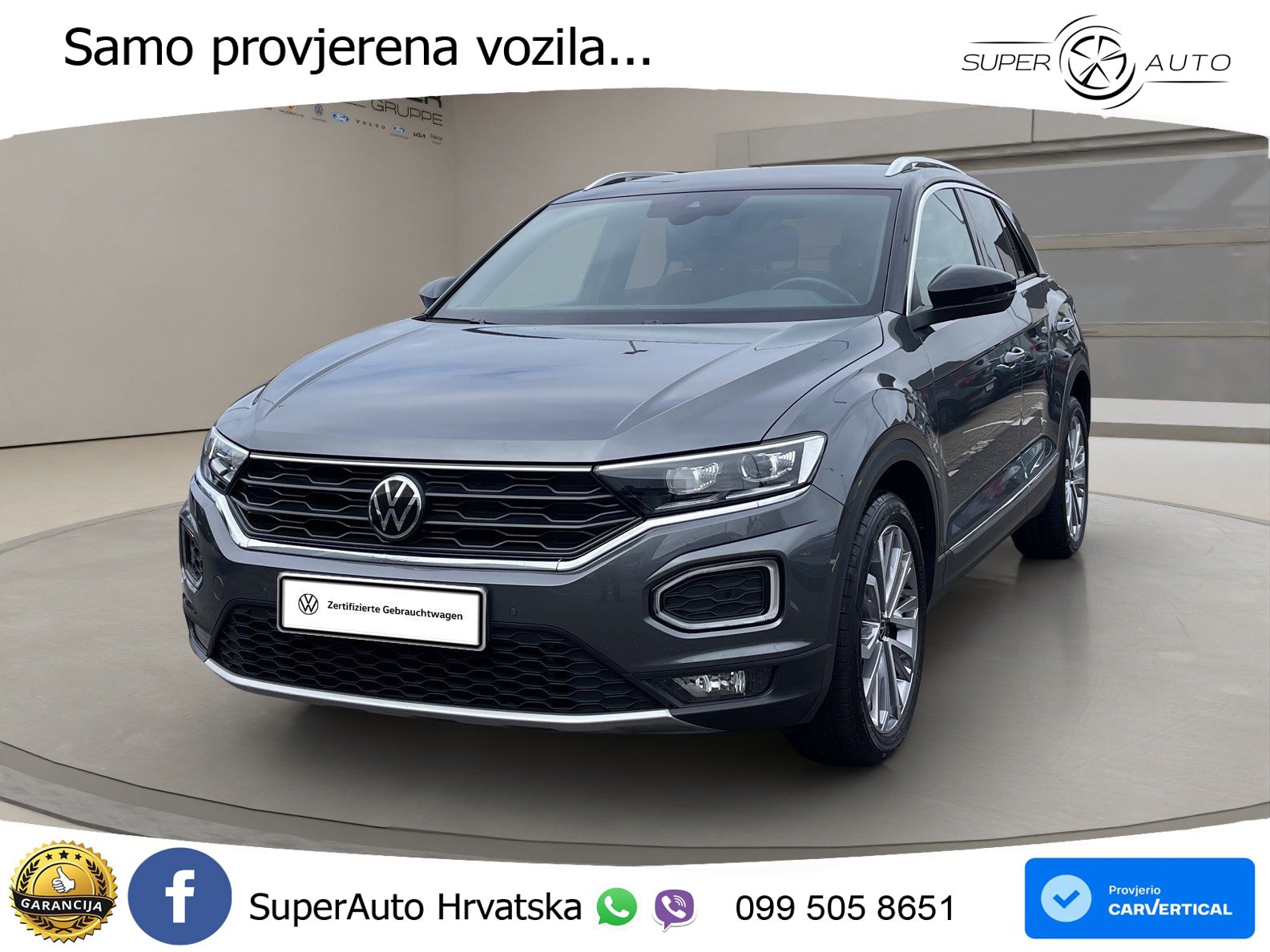 Volkswagen T-Roc I 1.5 TSI (150 KS) DSG LED+GR SJED+ACC