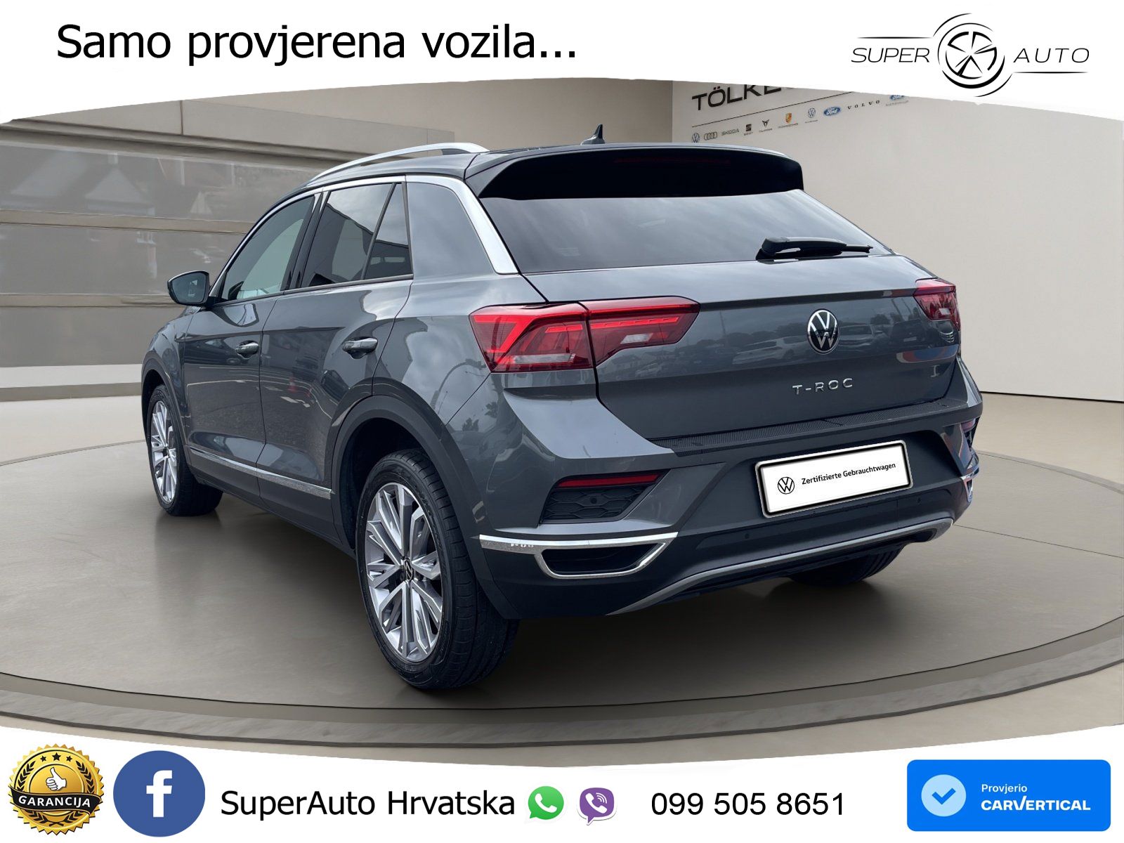Volkswagen T-Roc I 1.5 TSI (150 KS) DSG LED+GR SJED+ACC