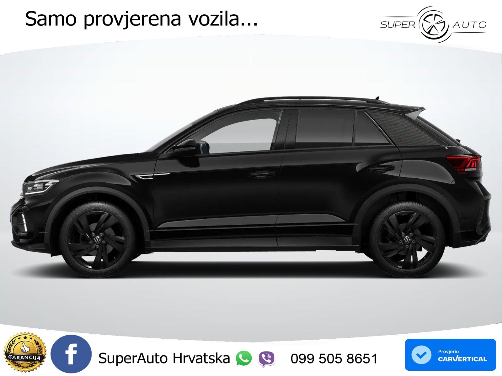 Volkswagen T-Roc 1.5 TSI (150 KS) DSG R-Line LED+GR SJED+ACC