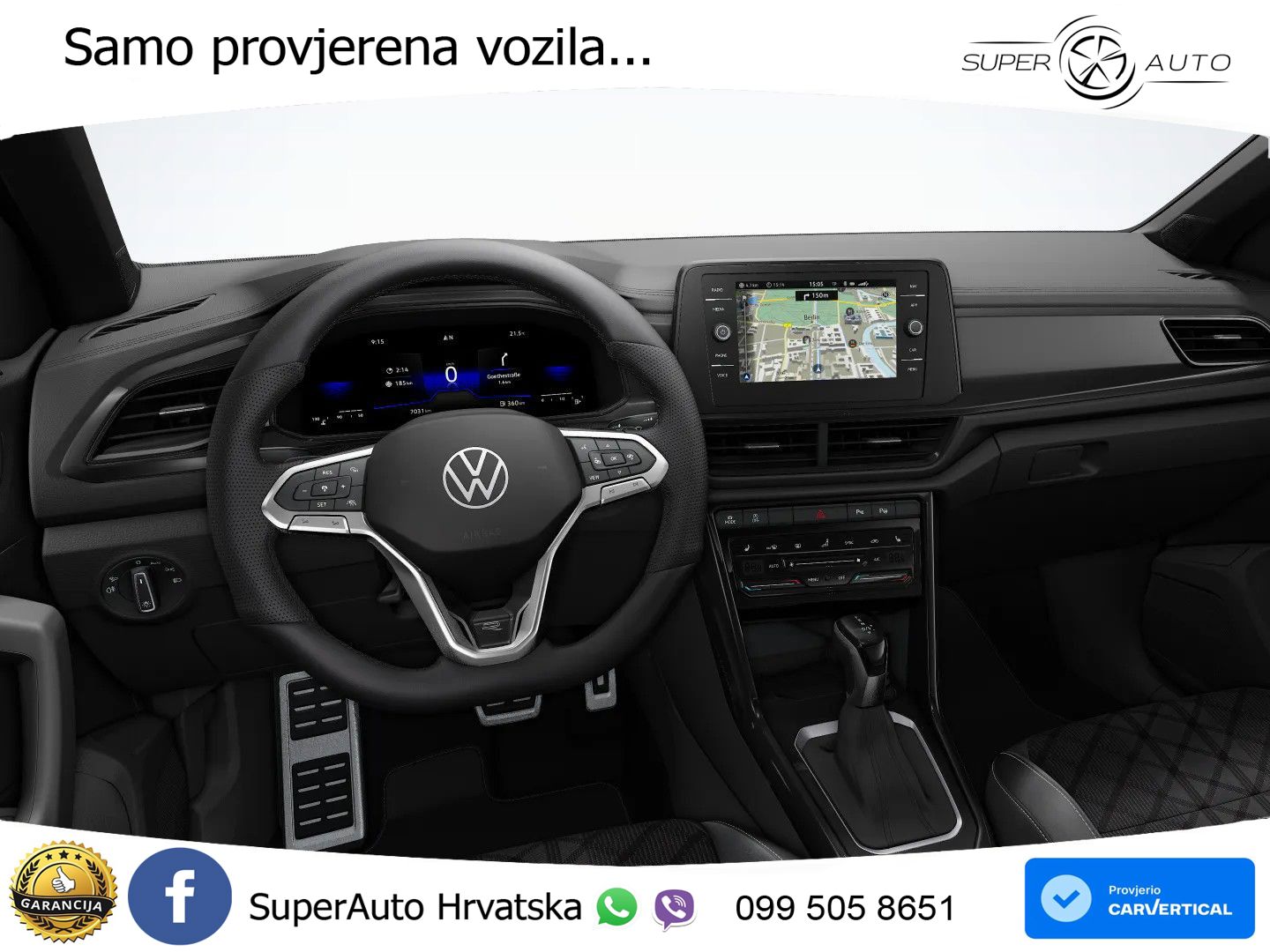 Volkswagen T-Roc 1.5 TSI (150 KS) DSG R-Line LED+GR SJED+ACC