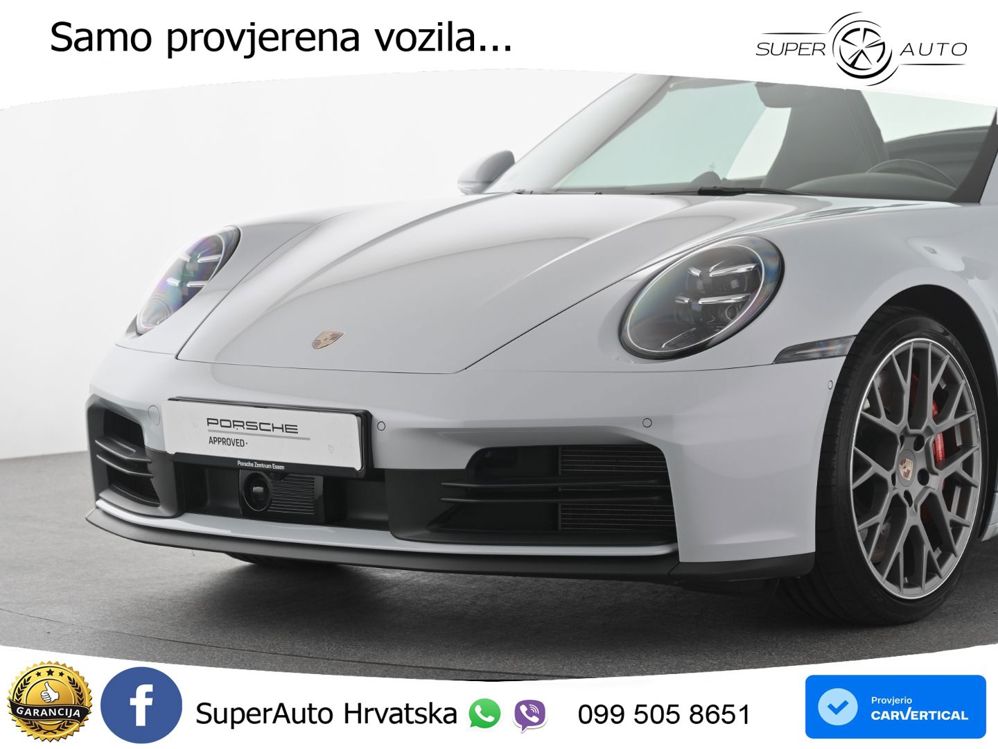 Porsche 911 Carrera 4 GTS Cabriolet 3.0 (480 KS) PDK LED+ACC