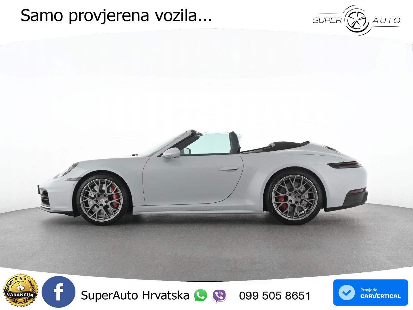 Porsche 911 Carrera 4 GTS Cabriolet 3.0 (480 KS) PDK LED+ACC