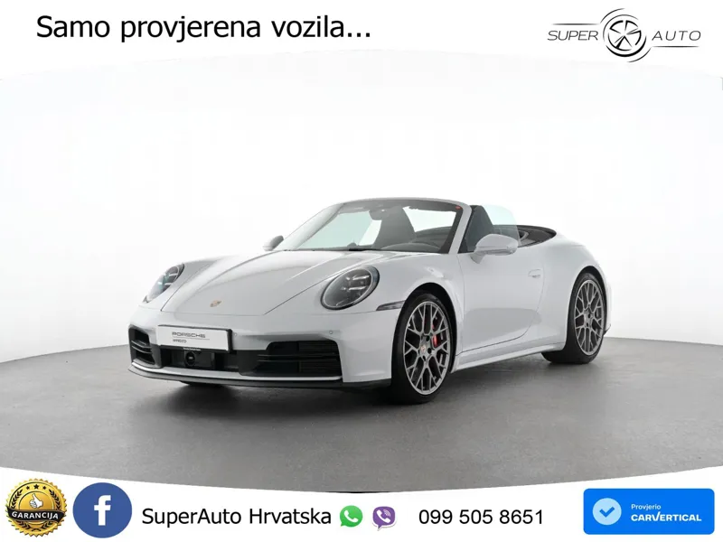 Porsche 911 Carrera 4 GTS Cabriolet 3.0 (480 KS) PDK LED+ACC