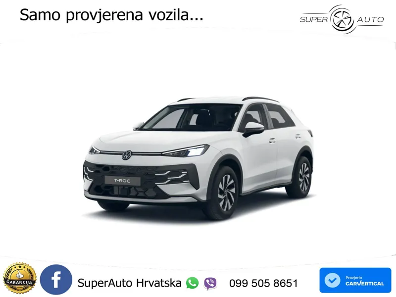 Volkswagen T-Roc 1.5 eTSI (116 KS) DSG LED+GR SJED+ACC