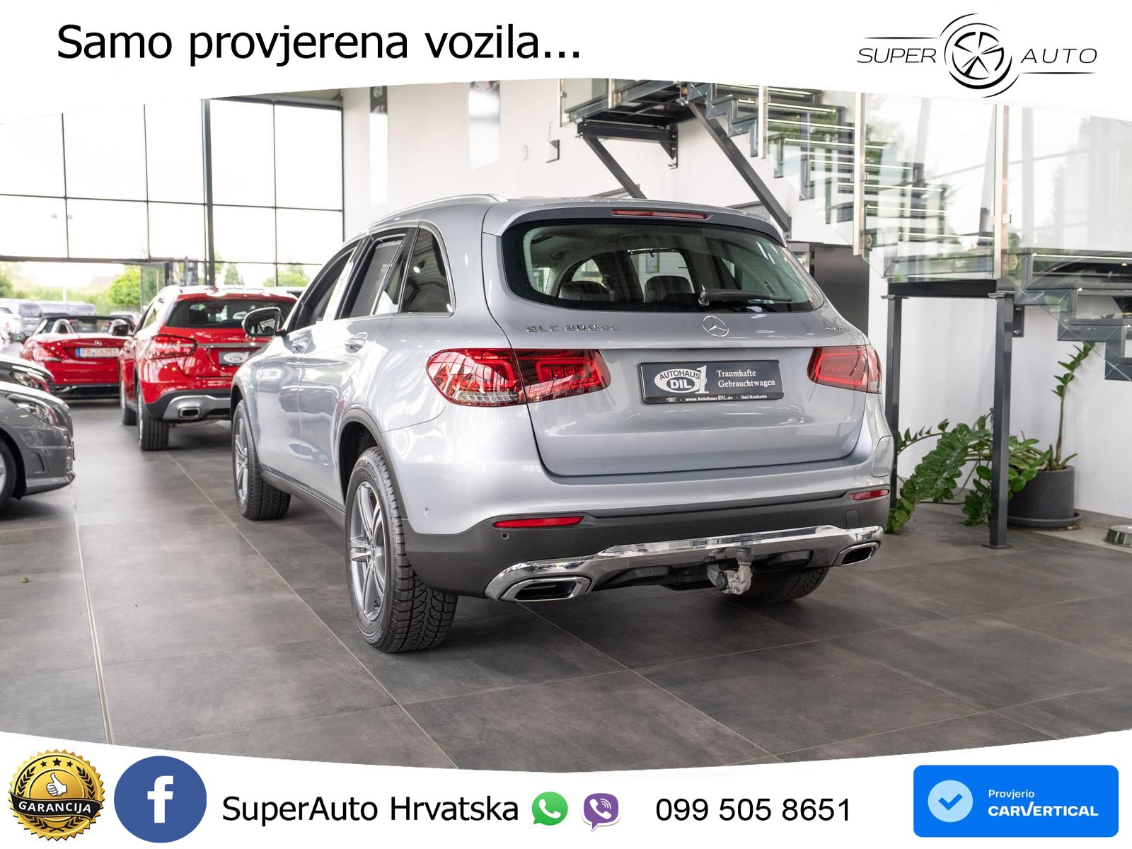 Mercedes GLC 300de (306 KS) 4MATIC 9G-TRONIC ACC+GR SJED+360+PANO