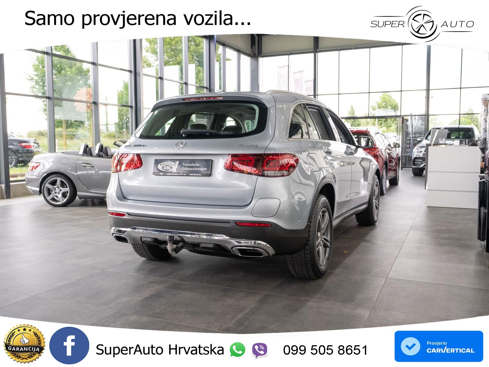 Mercedes GLC 300de (306 KS) 4MATIC 9G-TRONIC ACC+GR SJED+360+PANO