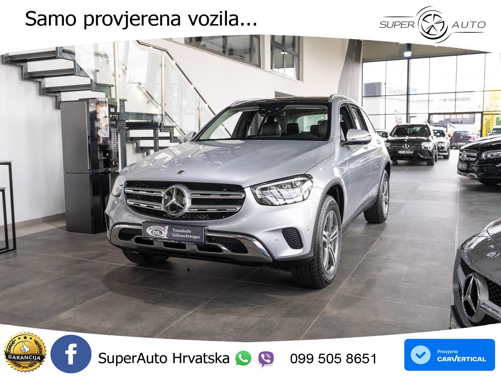 Mercedes GLC 300de (306 KS) 4MATIC 9G-TRONIC ACC+GR SJED+360+PANO