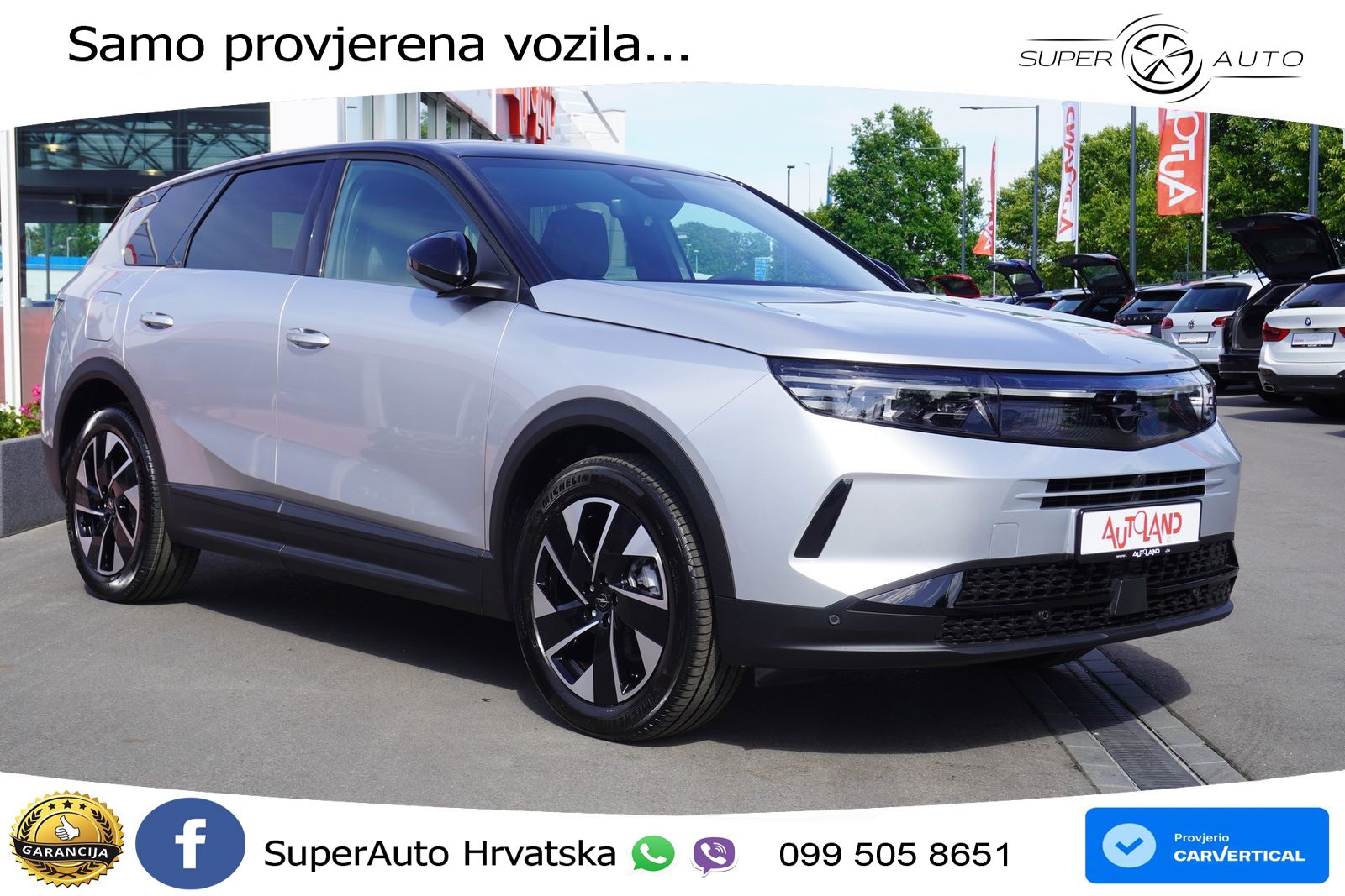 Opel Grandland 1.2 Turbo (145 KS) Hybrid eDCT Ultimate LED+GR SJED+ACC