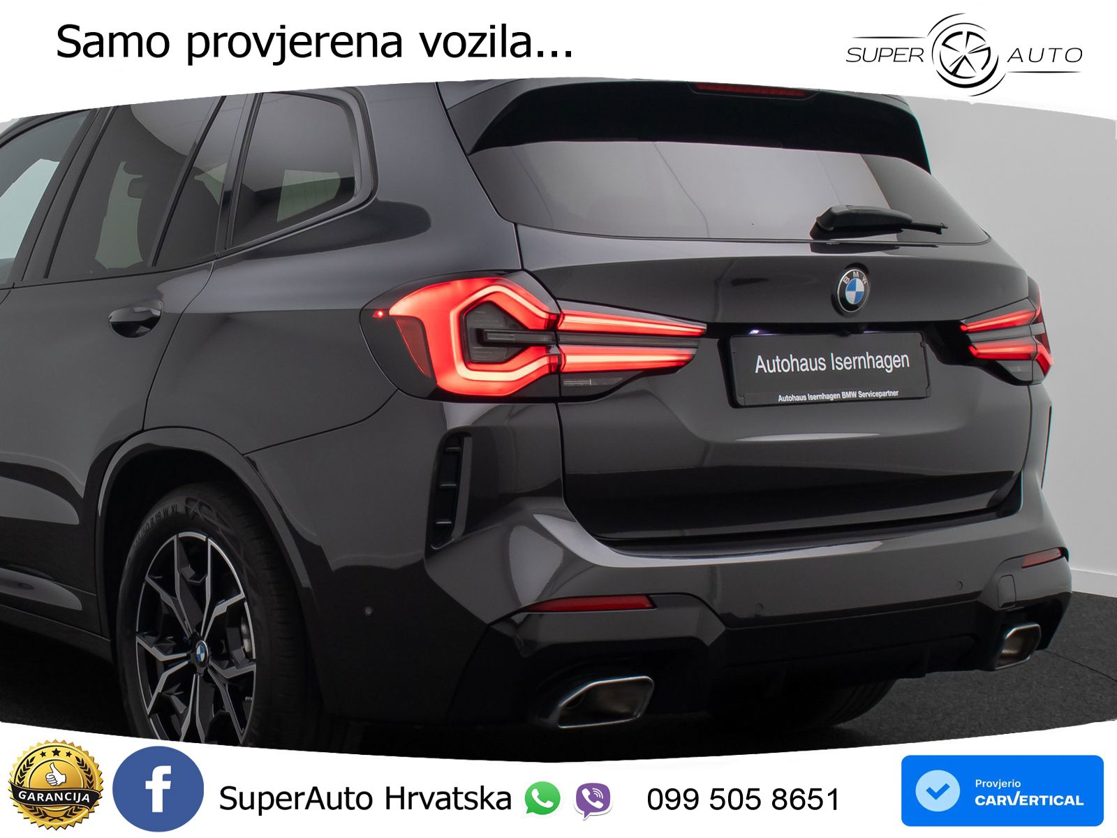 BMW X3 30d xDrive Steptronic M Sport LED+GR SJED+ACC