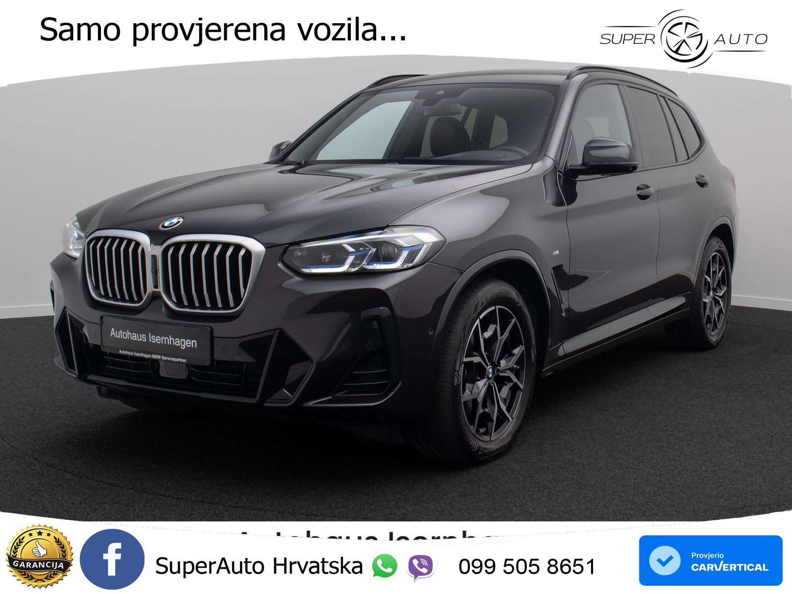 BMW X3 30d xDrive Steptronic M Sport LED+GR SJED+ACC