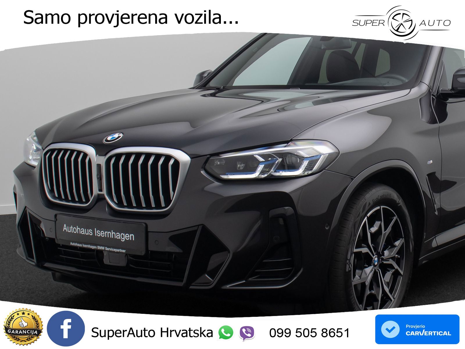 BMW X3 30d xDrive Steptronic M Sport LED+GR SJED+ACC