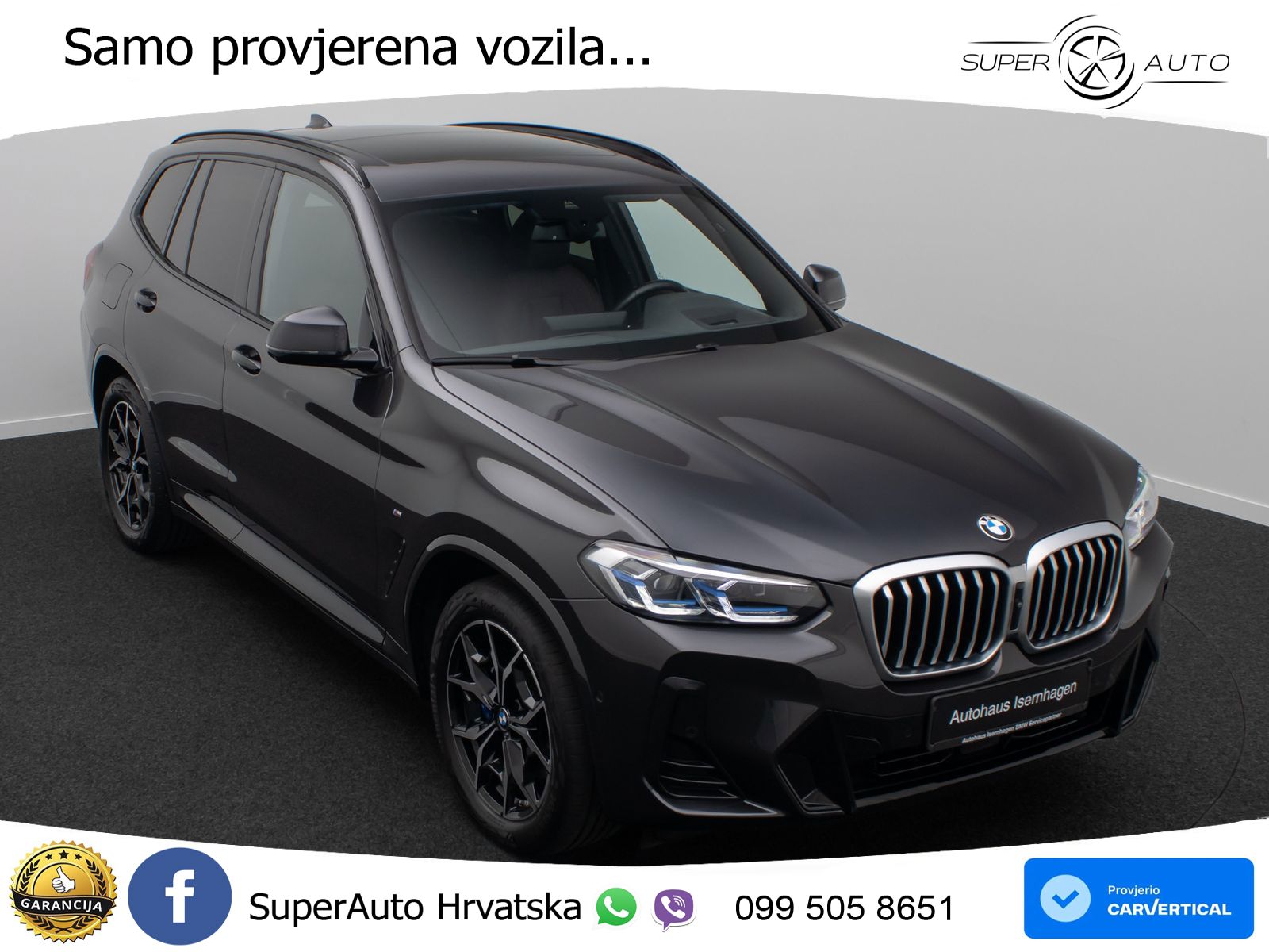 BMW X3 30d xDrive Steptronic M Sport LED+GR SJED+ACC