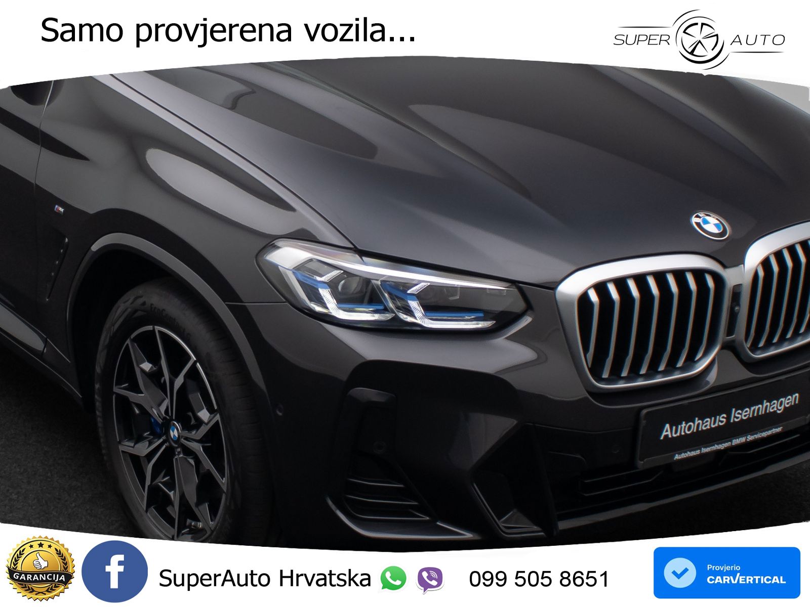 BMW X3 30d xDrive Steptronic M Sport LED+GR SJED+ACC