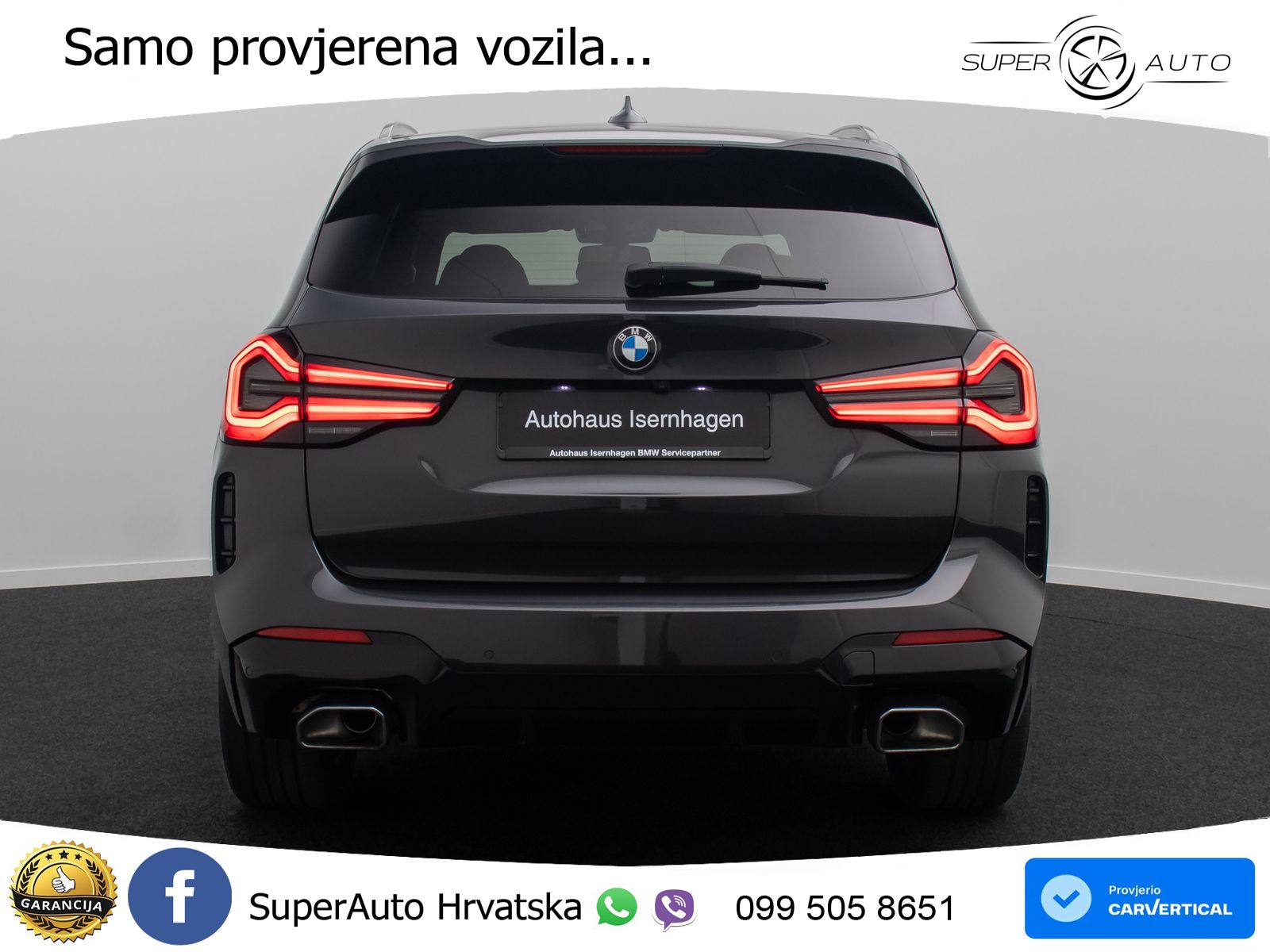 BMW X3 30d xDrive Steptronic M Sport LED+GR SJED+ACC