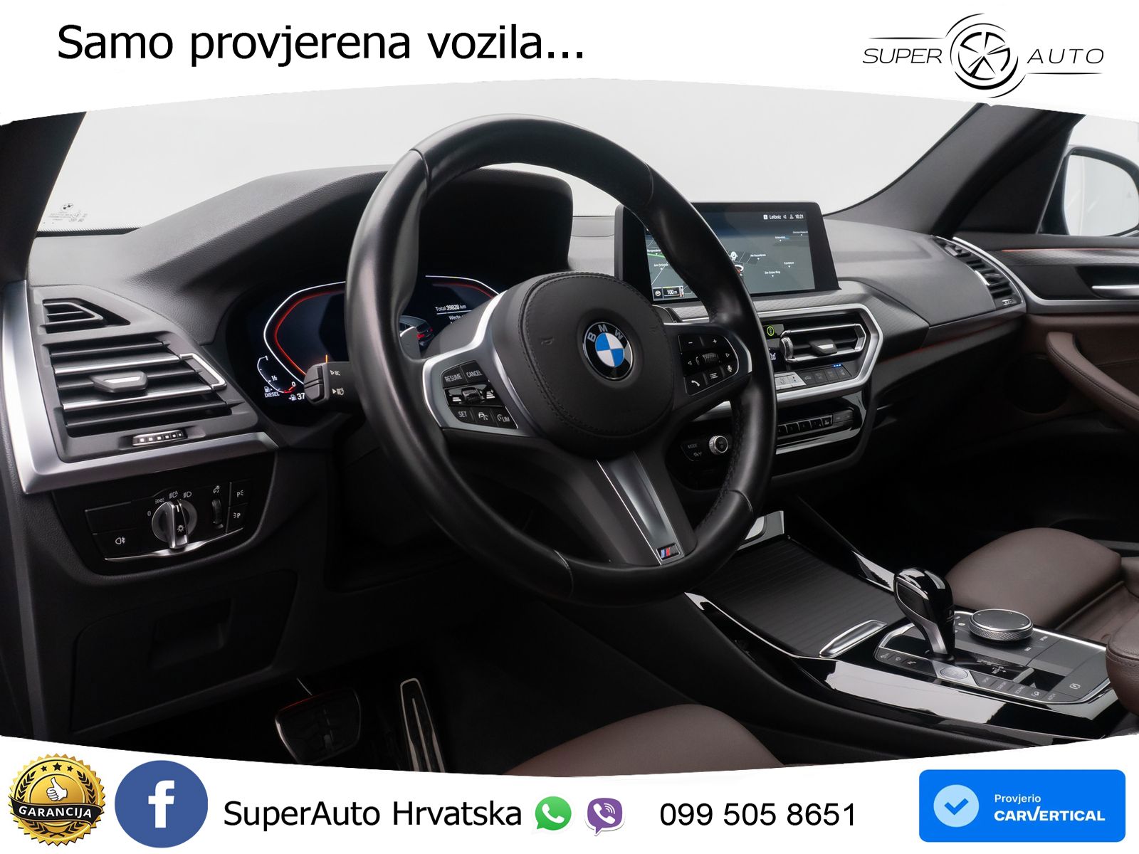 BMW X3 30d xDrive Steptronic M Sport LED+GR SJED+ACC