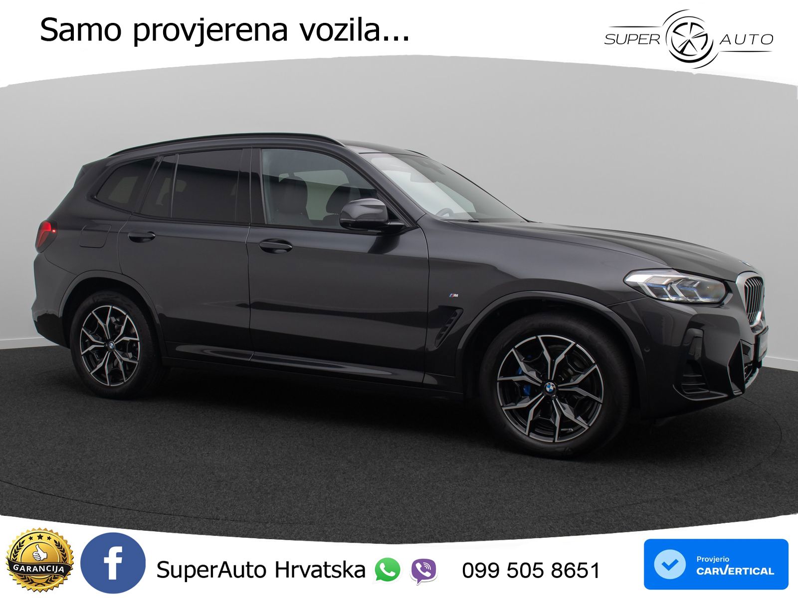 BMW X3 30d xDrive Steptronic M Sport LED+GR SJED+ACC